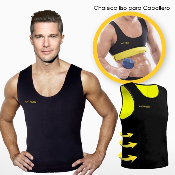 CHALECO LISO NEOPRENO PARA HOMBRE